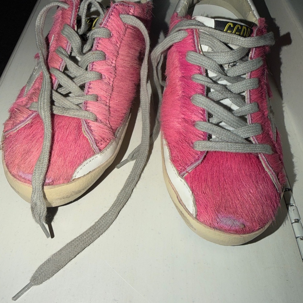 Golden Goose Pink Pony Sneakers - Picture 11 of 12